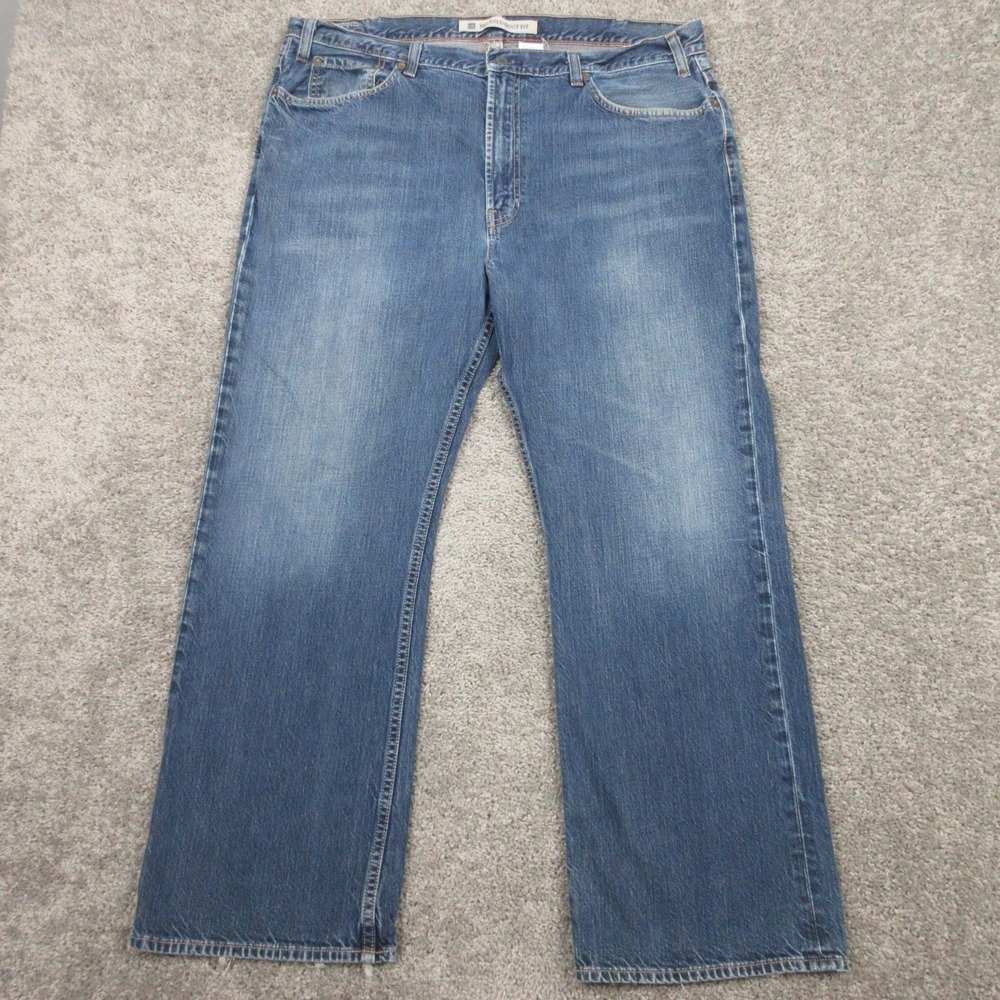 Vintage Gap Jeans Mens 40x30 Blue Faded Relaxed Boot Fit Denim Pants Workwear‎